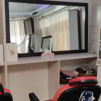 ۲عدد آیینه بزرگ جنس درجه یک با قاب ام دی اف|آینه|کرج, کوی کارمندان جنوبی|دیوار