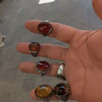 انگشتر عقیق نقره روس
