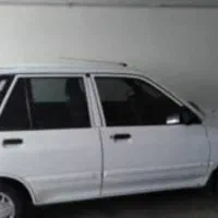 پراید۱۱۱ مدل ۱۳۹۵ بدون رنگ خیلی سالم