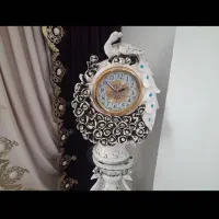 ساعت ایستاده طرح طاووس