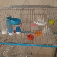 قفس قناری وپایه