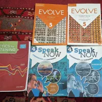 کتاب زبان evolve5 و speak now و Tactics