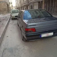 پژو 405دوگانه کارخانه مدل960سالم