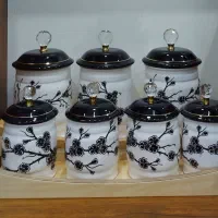 سرویس پاسماوری چینی استند چوبی