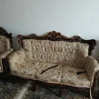 مبل استیل 9نفره|مبلمان خانگی و میز عسلی|تاکستان, |دیوار