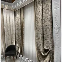 پنل پرده دو عدد|پرده، رانر، رومیزی|تهران, توحید|دیوار