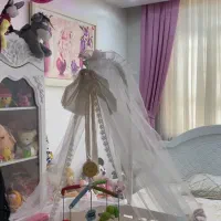 تخت کنار مادر مدل فرشته دارای حالت گهواره|تخت و سرویس خواب|ری, دیلمان|دیوار