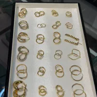 گوشواره طلا حلقه ای