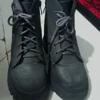 نیم بوت سایز۳۴ طوسی|کیف، کفش، کمربند|خرم‌آباد, |دیوار