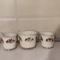 ست جا شمعی و سطل فرفورژه|صنایع دستی و سایر لوازم تزئینی|تهران, اقدسیه|دیوار