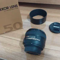 لنز نیکون فیکس ۵۰|دوربین عکاسی و فیلم‌برداری|زنجان, |دیوار