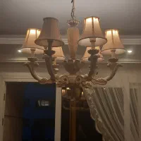 لوستر۴شعله|لوستر و چراغ آویز|تهران, دربند|دیوار