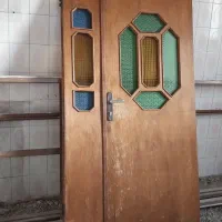 درب  هال چوبی