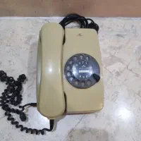 تلفن قدیمی رومیزی دکوری  و تلفن پاناسونیک ژاپن