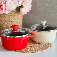 قابلمهها.ماهیتابه های چدن گرانیت.برند عروس|ظروف پختوپز|اندیشه, اندیشه فاز ۱|دیوار