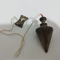 شاغول شاقول برنجی قدیمی جیوه ای