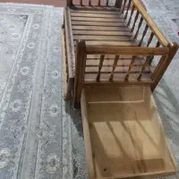 تخت چوبی بچه|تخت و صندلی بچه|ماکو, |دیوار