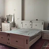 تخت خواب دو نفره+تشک