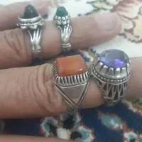 انگشتر های نقره مردانه