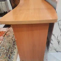 میز مخصوص کامپیوتر و صندلی چوبی روکش. مخمل|میز تحریر و کامپیوتر|تهران, صادقیه|دیوار