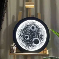 دیوارکوب ماه|تابلو، نقاشی، عکس|زنجان, |دیوار