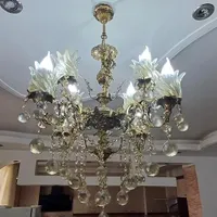 دو عدد لوستر برنز اصلی