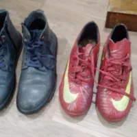 بوت چرم و کفش فوتبال