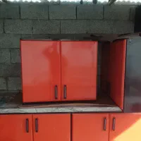 کابینت فلزی|آب‌چکان و نظم‌دهنده ظروف|بندر انزلی, بشمن|دیوار