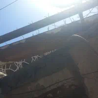 درب الومینیوم.آهنی.چهارچوب.لوله گالوانیزه توافقی|مصالح و تجهیزات ساختمان|فلاورجان, |دیوار