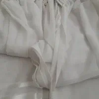 پرده حریز با حاشیه ساتن