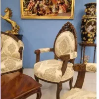 مبل مدل فرحی سلطنتی|مبلمان خانگی و میز عسلی|کوهدشت, |دیوار