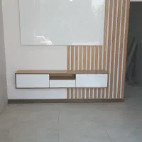 کابینت سازی|کتابخانه، شلف، قفسههای دیواری|هشتگرد, فاز ۱ مهستان|دیوار