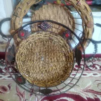 جا میوه حصیری