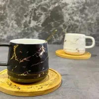 لاکچری ماگ طلایی