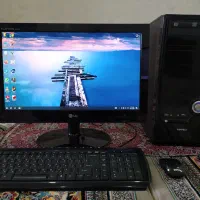 کامپیوتر قدرتمند i5 رم 8 گرافیک 2 مانیتور 20 LED