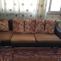 مبل ال 7 نفره سالم|مبلمان خانگی و میز عسلی|همدان, |دیوار