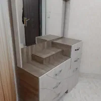 تخت دونفره ام دی اف با میز آرایش
