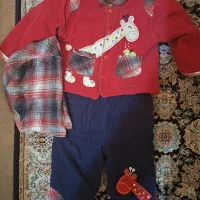 ست کاپشن و شلوار  تو خزدار