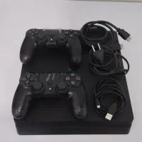 ps4 slim دو دسته|کنسول، بازی ویدئویی و آنلاین|تهران, والفجر (افسریه)|دیوار