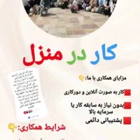 کار با گوشی درمنزل