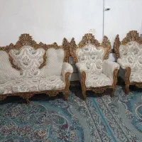 مبل7نفره سلطنتی|مبلمان خانگی و میز عسلی|کوه چنار, |دیوار