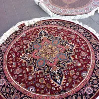 فرش ماهی هریس ۱.۵ در ۳ و ۱.۵ در ۲ نخ مرینوس