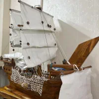 کشتی|مجسمه، تندیس، ماکت|بندر گناوه, |دیوار