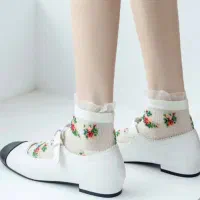 جوراب،جوراب زنانه، جوراب دخترانه، جوراب فانتزی|لباس|خرمآباد, |دیوار