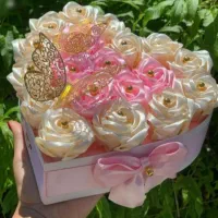 گل روبانی|گل مصنوعی|نیشابور, فرح بخش|دیوار