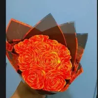 دست گل روبانی