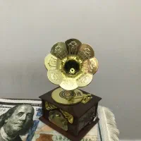 جعبه زیورالات موزیکال طرح گرامافون