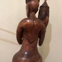مجسمه تمام چوب صنایع دستی آفریقا|صنایع دستی و سایر لوازم تزئینی|تهران, پاسداران|دیوار