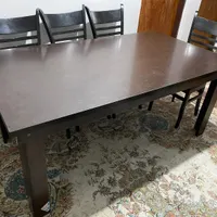 میز نهار خوردی با ۶ صندلی