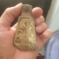 شیر برنجی سالم شیر دوقلو آشپز سالم تیشه برنجی